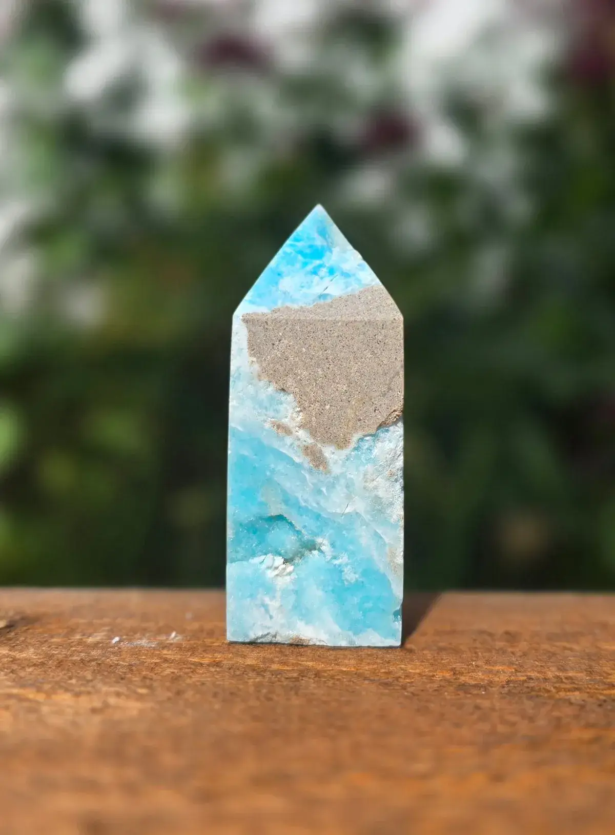 Blue Aragonite Tower