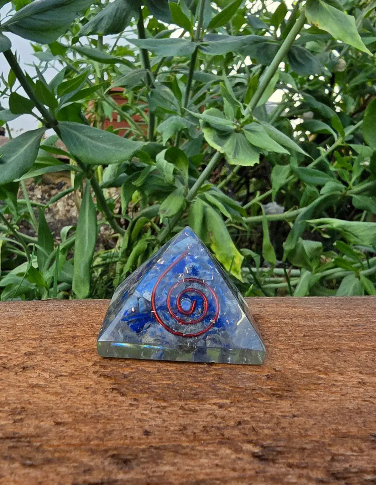 Lapis Lazuli Orgonite with Copper coil