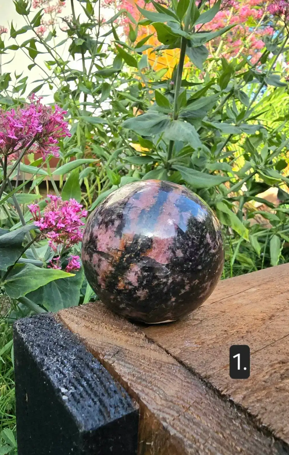 Rhodonite Spheres